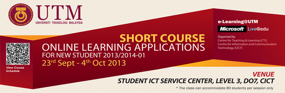 Short Course ELearning Application For New Undergraduate and Postgraduate