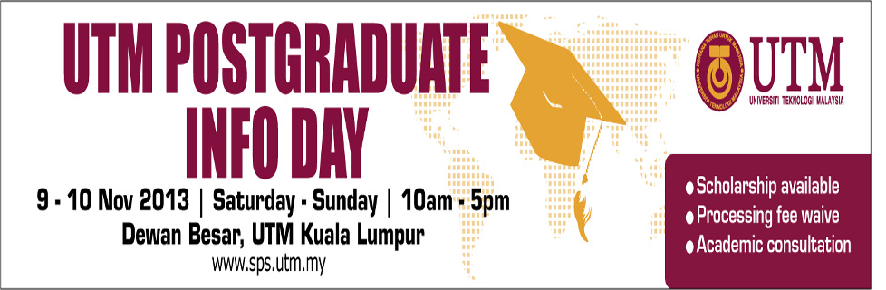 UTM KL Postgraduate Info Day 2013