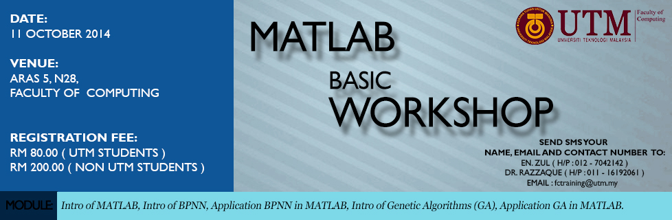 Matlab Basic Workshop