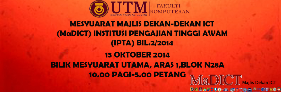 Mesyuarat Majlis Dekan-Dekan ICT