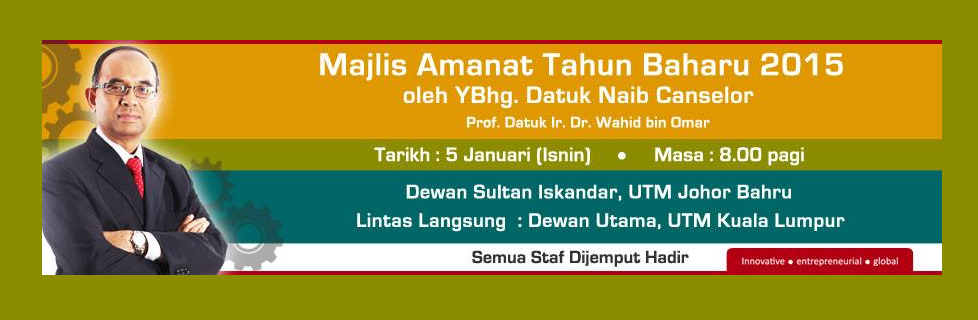 Majlis Amanat Tahun Baru 2015