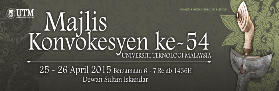 Majlis Konvokesyen UTM ke 54