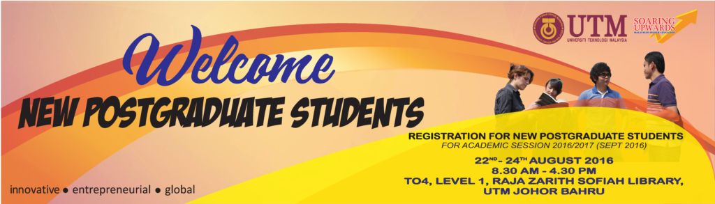 Welcome New Postgraduate Students