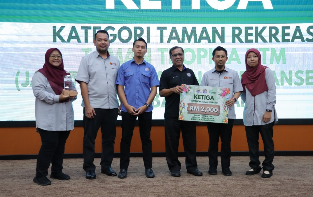 UTM raih tempat ketiga Pertandingan Jom Hijau MBIP 2025