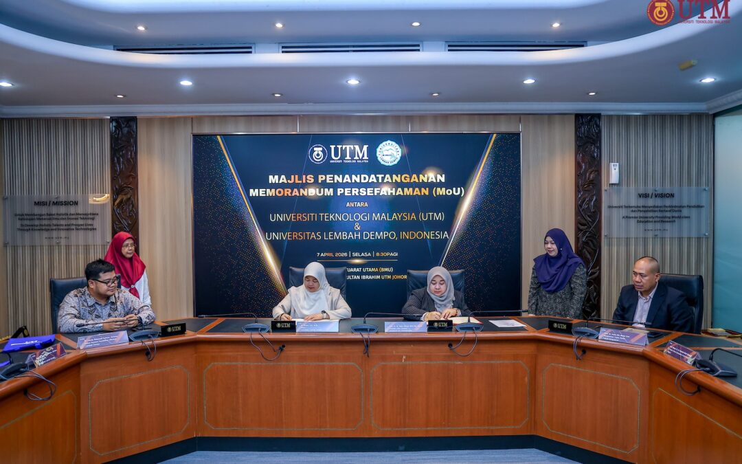 UTM Strengthens Regional Academic Ties with UNILED through Strategic MoU