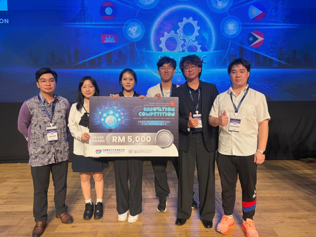 UTM student team bags double silver for Smart Oil Palm Harvesting Innovation