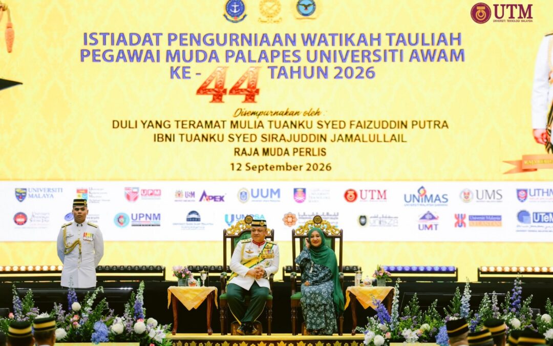Dua Pegawai Kadet UTM menyinar, rangkul gelaran terbaik PALAPES Darat dan Laut 2026
