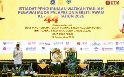 Dua Pegawai Kadet UTM menyinar, rangkul gelaran terbaik PALAPES Darat dan Laut 2026